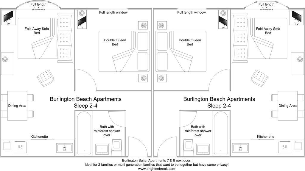 Burlington Beach Apartments 브라이턴 외부 사진